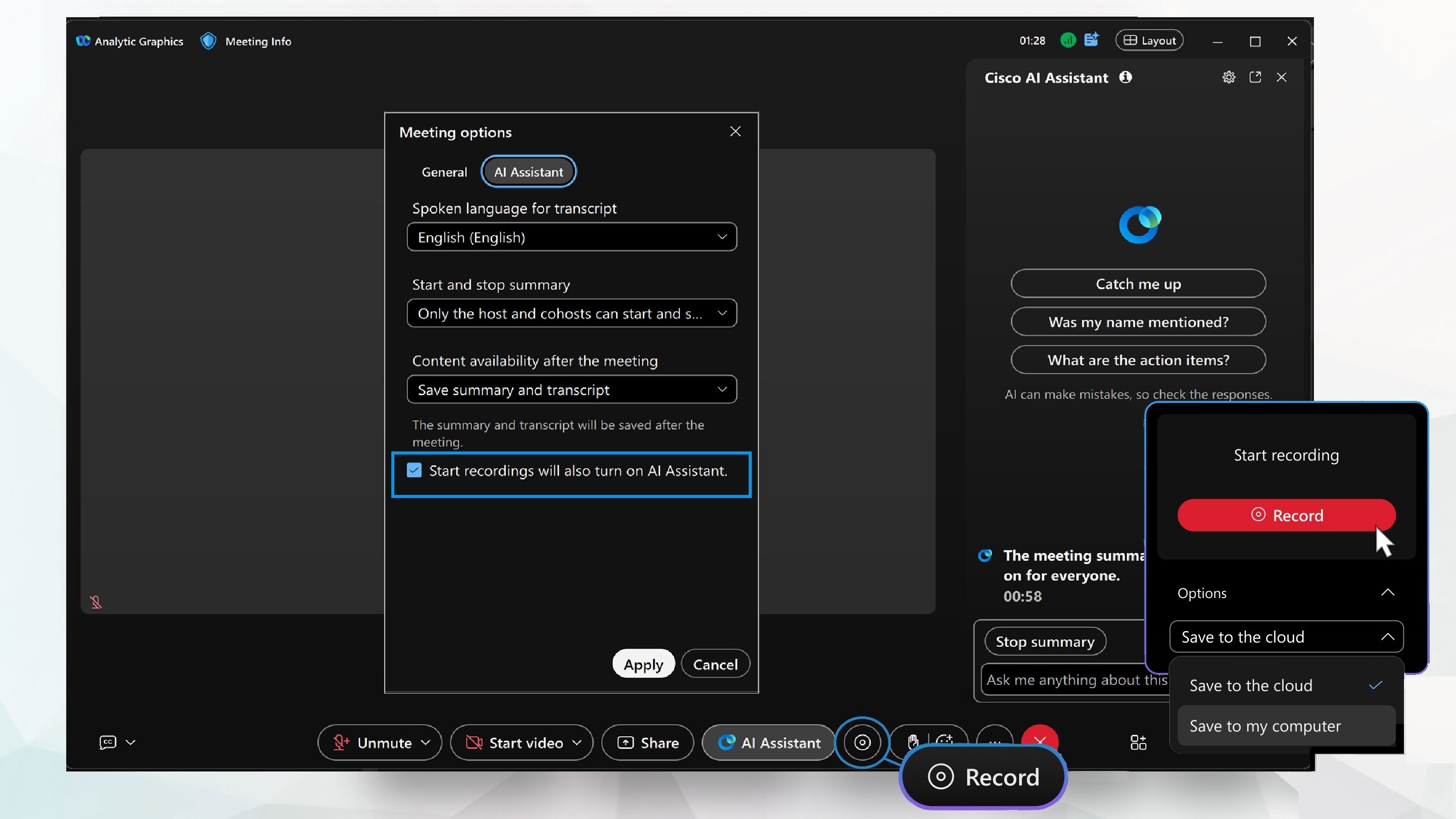 enable webex assistant enable webex assistant