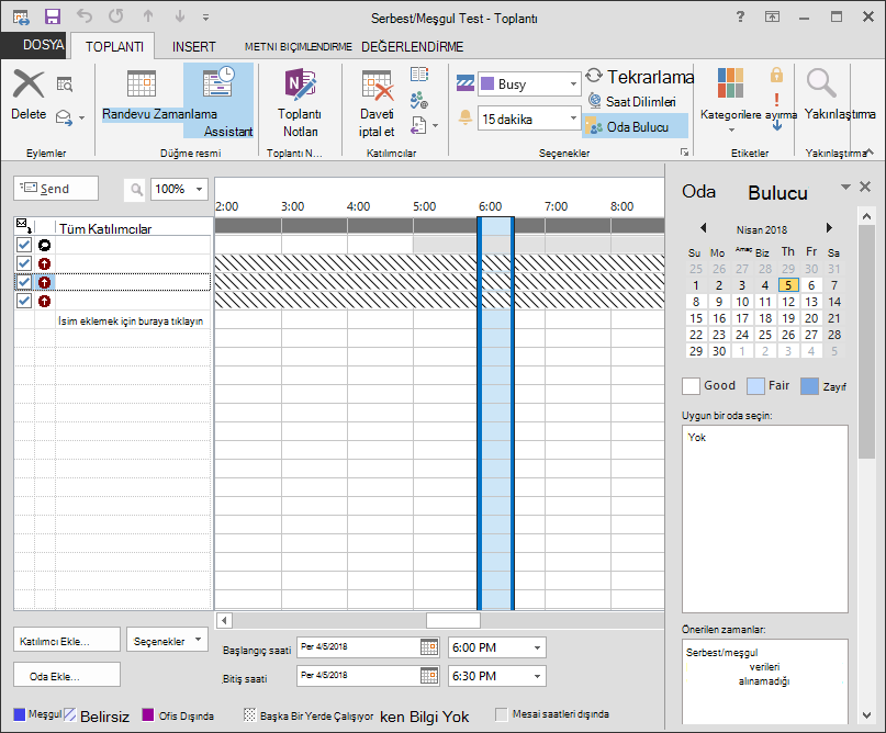 microsoft scheduling assistant