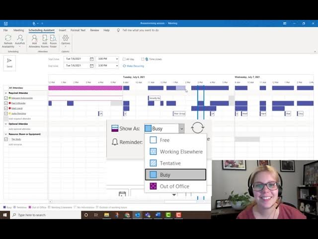 microsoft scheduling assistant