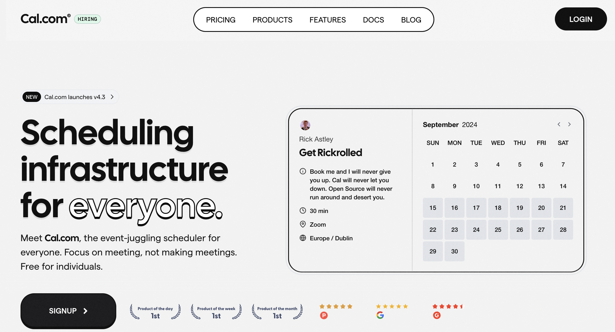 scheduling assistant website